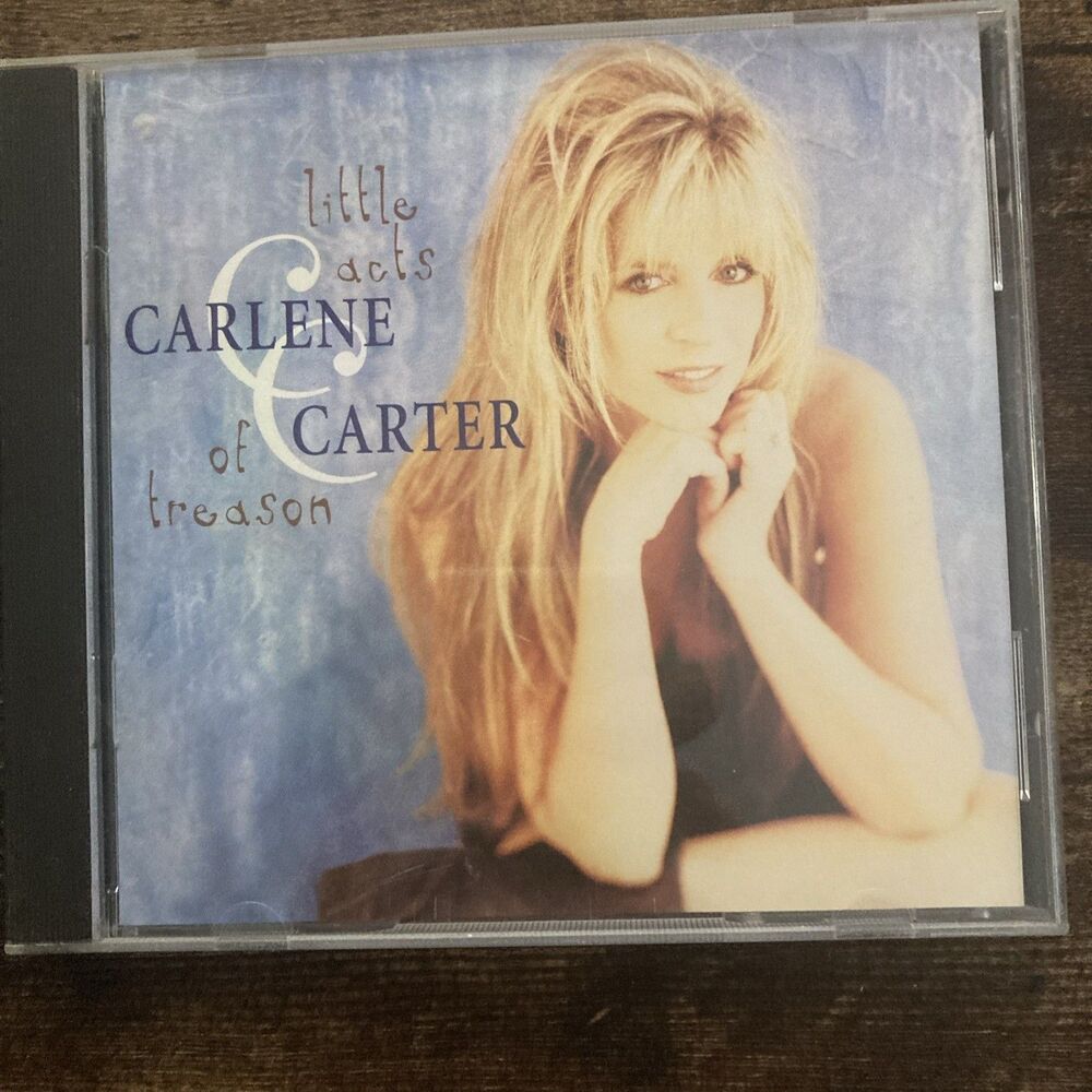 Carlene Carter Little Acts of Treason CD 1995 Giant Country Rock Album